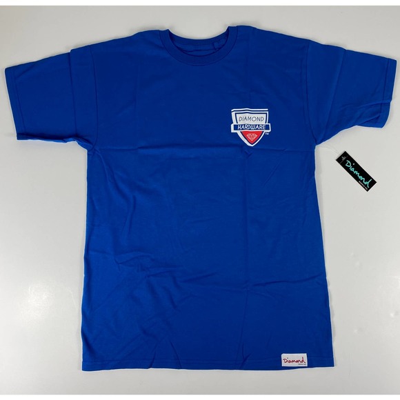 Diamond Supply Co. Other - Diamond Supply Co. Mens Blue Diamond Hardware T Shirt New Size M